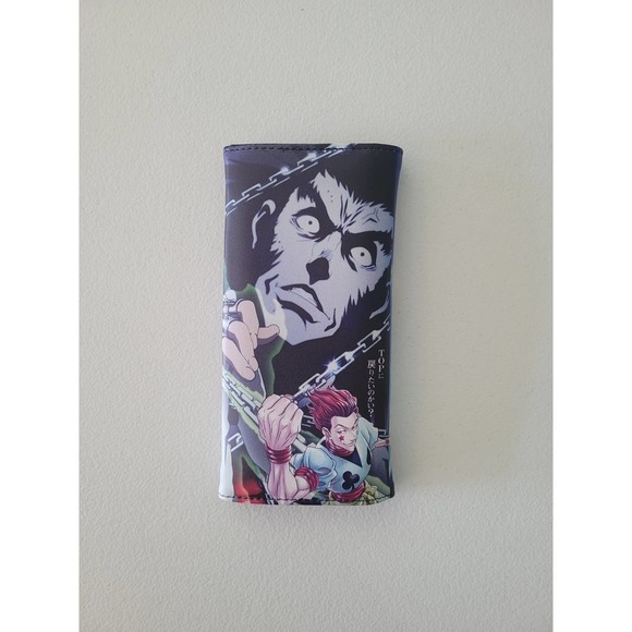 Japanese Anime Hunter X Hunter Characters One Size Leather Purse Long Wallet A - Picture 2 of 3